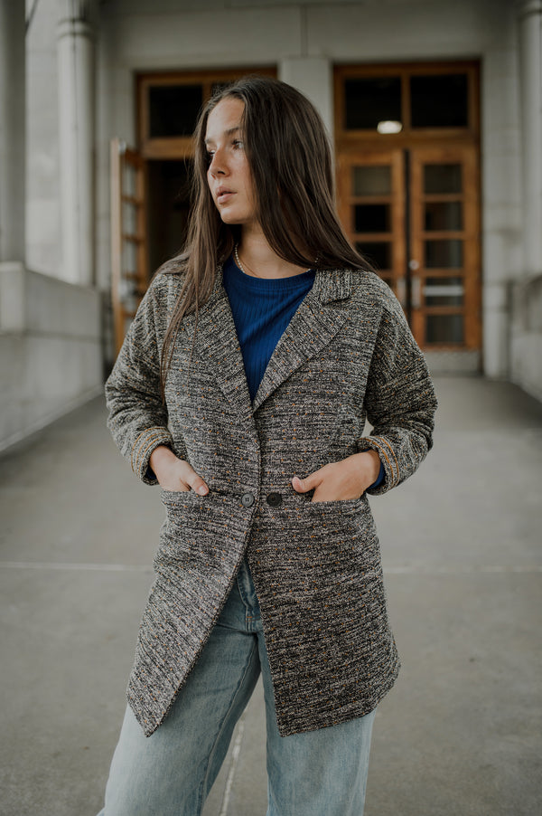 Blazer en tweed