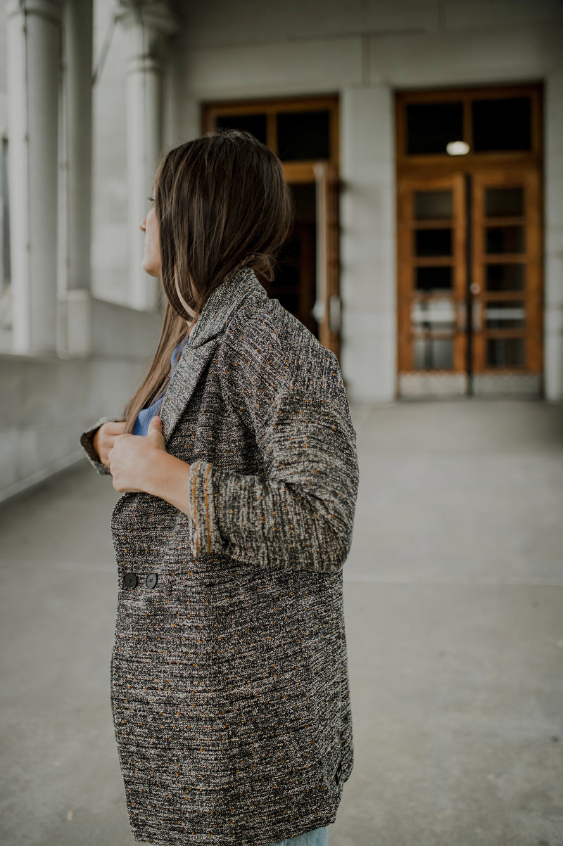 Blazer en tweed