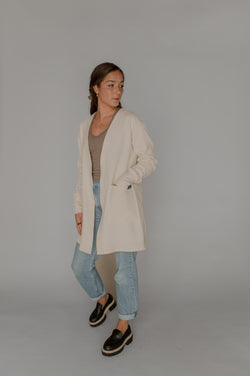 Organic cotton cardigan