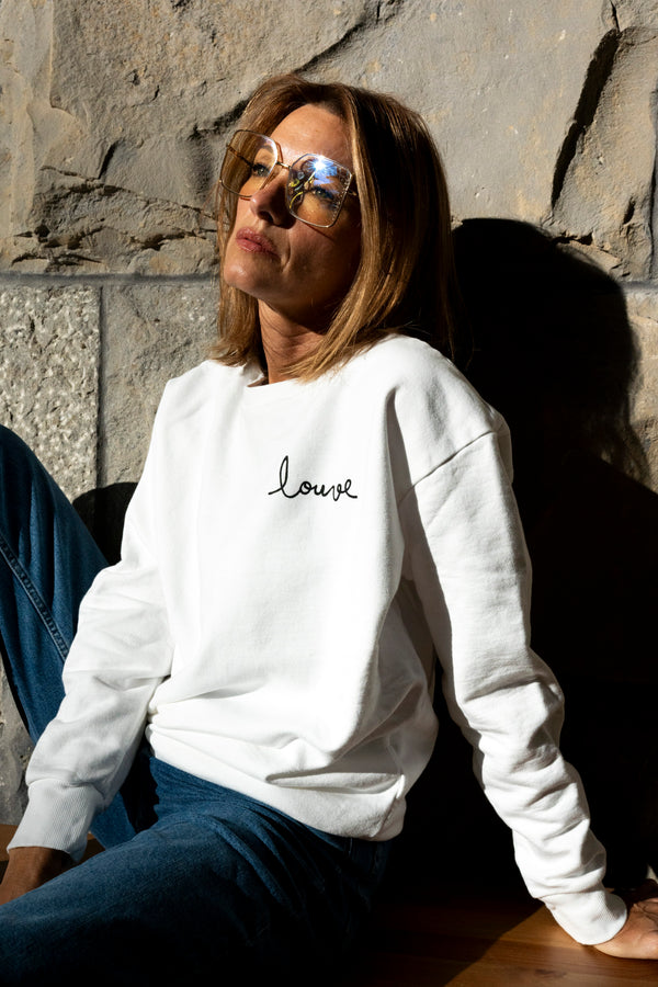 Crewneck imprimé Louve